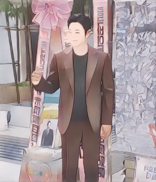 주진모 웹툰 스타일 초상화