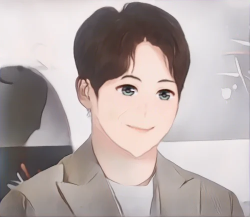 이완 웹툰 스타일 초상화