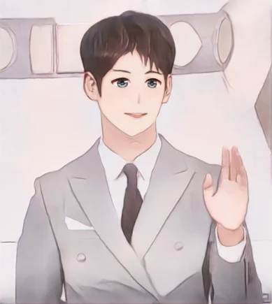 박기웅 웹툰 스타일 초상화