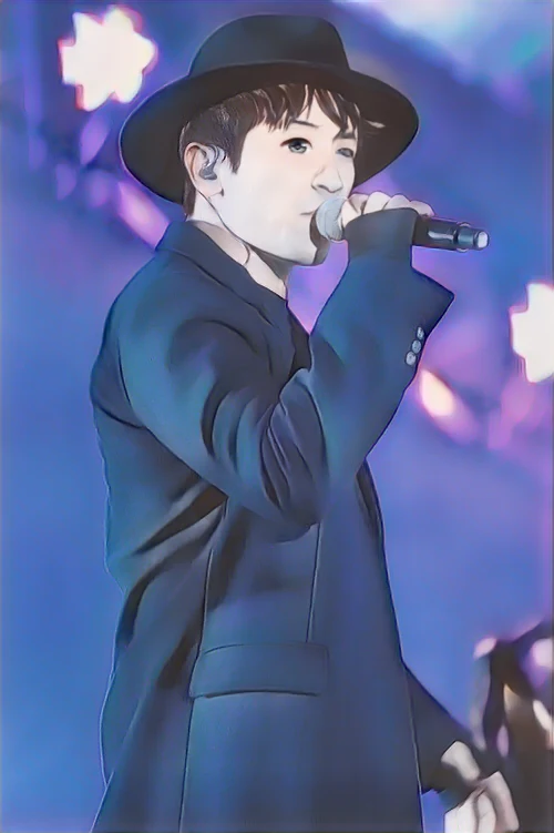 이민우 웹툰 스타일 초상화