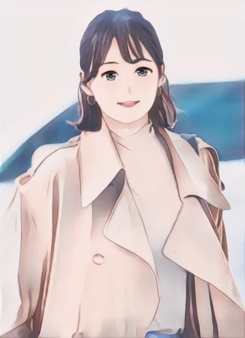 강민경 웹툰 스타일 초상화