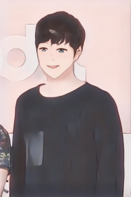 이상엽 웹툰 스타일 초상화