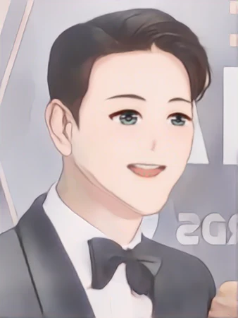 배수빈 웹툰 스타일 초상화