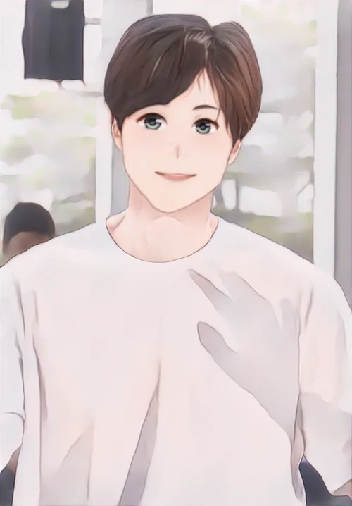 이동욱 웹툰 스타일 초상화
