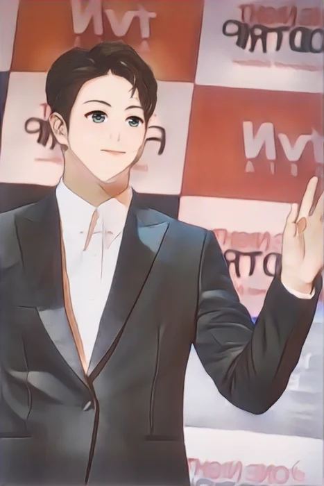 천둥 웹툰 스타일 초상화