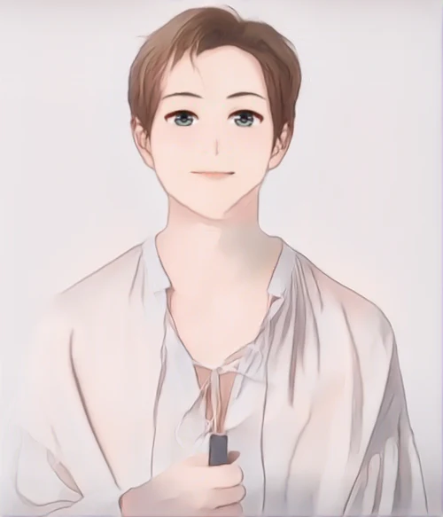 온유 웹툰 스타일 초상화