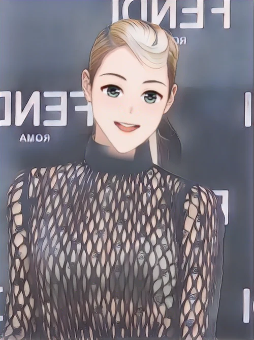 설리 웹툰 스타일 초상화