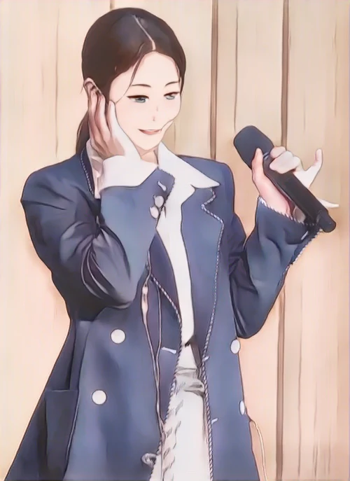 이지현 웹툰 스타일 초상화