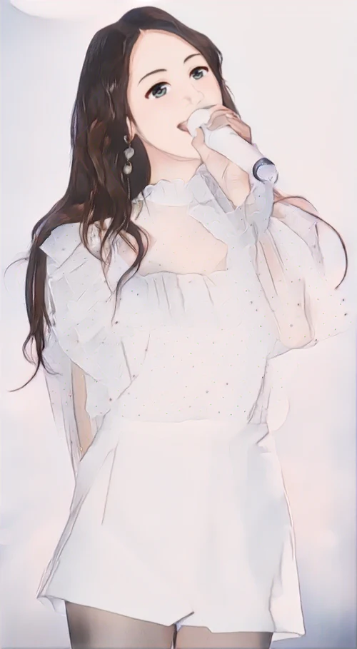 제시카 웹툰 스타일 초상화