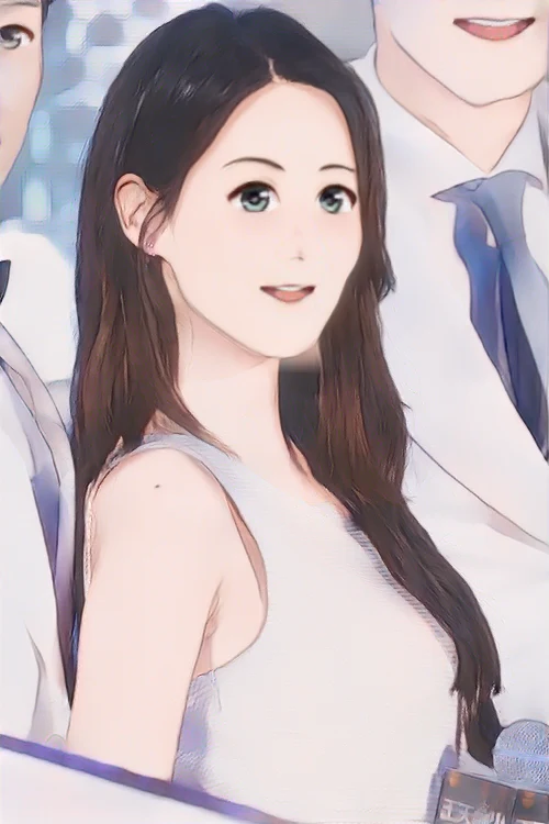 서현 웹툰 스타일 초상화