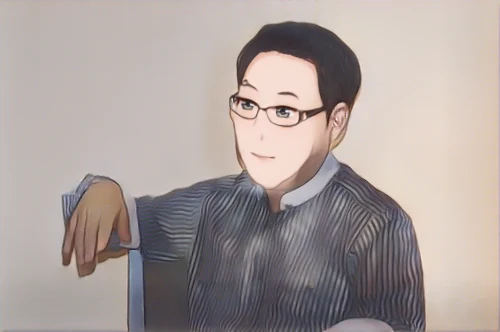 조영남 웹툰 스타일 초상화