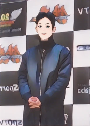 조권 웹툰 스타일 초상화
