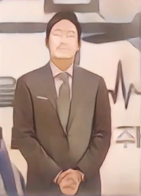 엄기준 웹툰 스타일 초상화