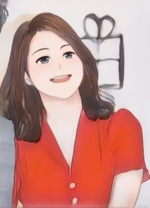 이영은 웹툰 스타일 초상화