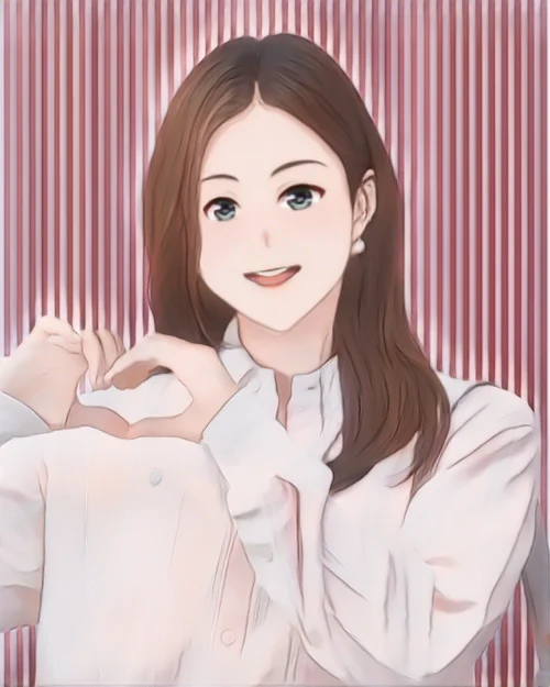이시영 웹툰 스타일 초상화