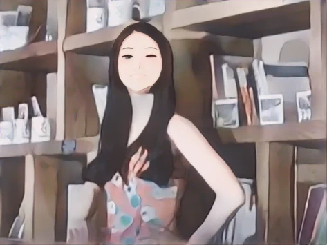 배누리 웹툰 스타일 초상화