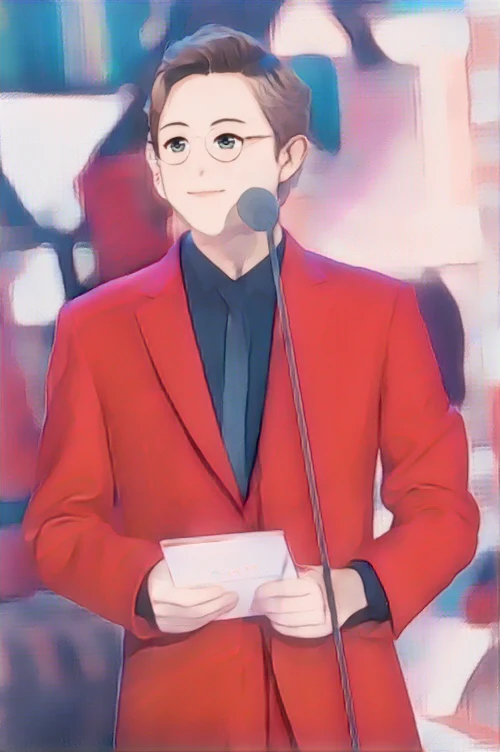 토니 안 웹툰 스타일 초상화