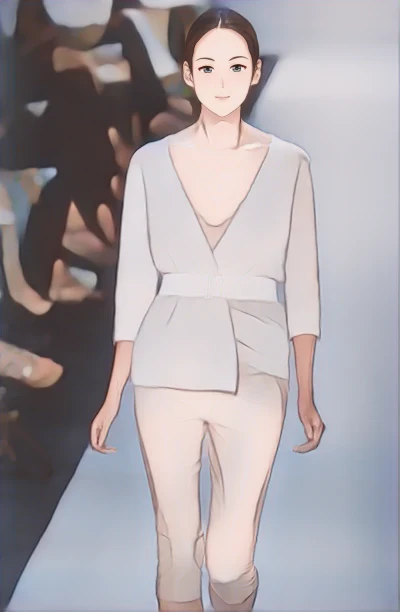 박혜림 웹툰 스타일 초상화