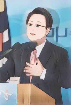 강재섭 웹툰 스타일 초상화