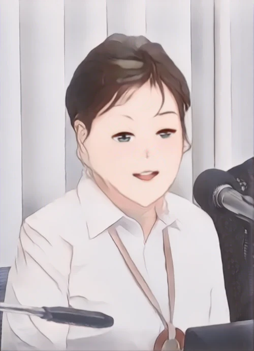 김수미 웹툰 스타일 초상화
