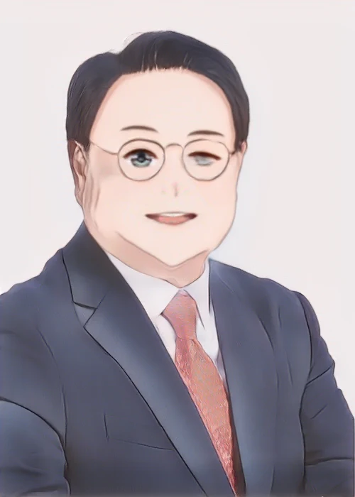 조전혁 웹툰 스타일 초상화