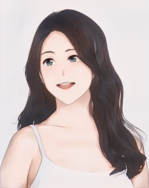 김소은 웹툰 스타일 초상화