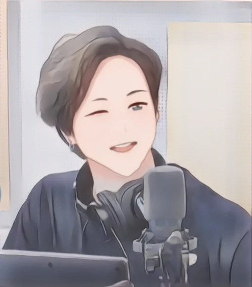 팝핀현준 웹툰 스타일 초상화