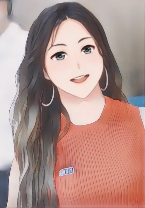 공민지 웹툰 스타일 초상화