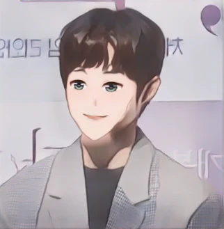 박지빈 웹툰 스타일 초상화