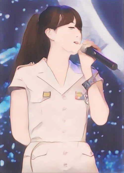 이서안 웹툰 스타일 초상화