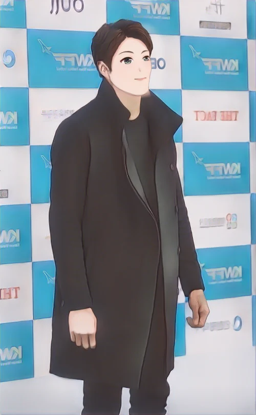 이재윤 웹툰 스타일 초상화