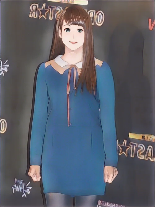 다나 웹툰 스타일 초상화