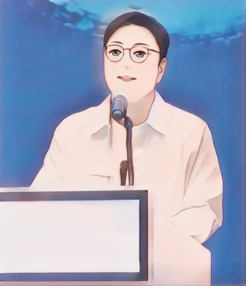 이수만 웹툰 스타일 초상화