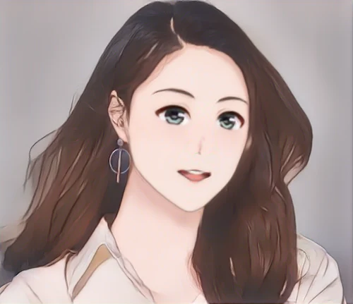 서지혜 웹툰 스타일 초상화