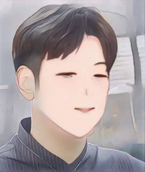 류시원 웹툰 스타일 초상화