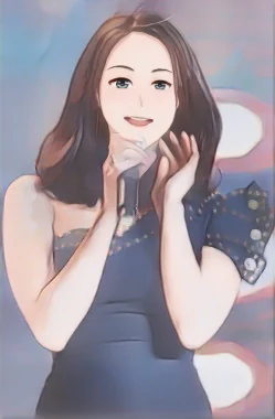 김다솜 웹툰 스타일 초상화