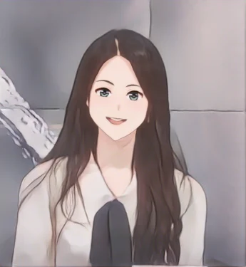 진세연 웹툰 스타일 초상화