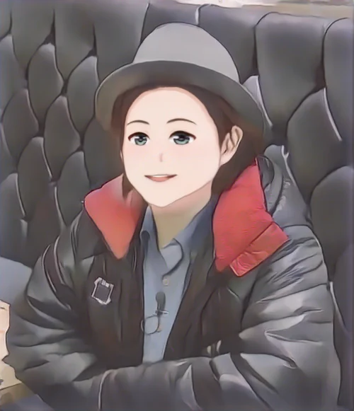 김신영 웹툰 스타일 초상화