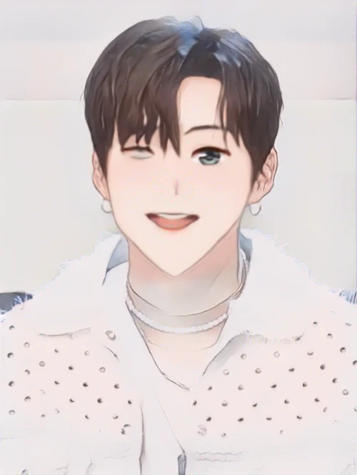 종업 웹툰 스타일 초상화