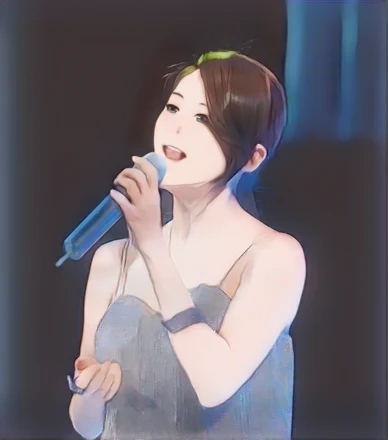 아이비 웹툰 스타일 초상화
