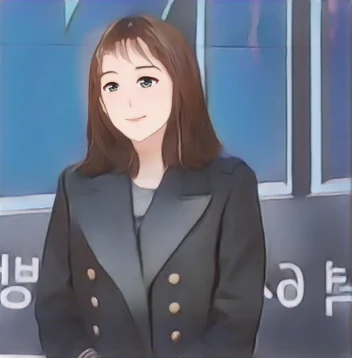 김이나 웹툰 스타일 초상화