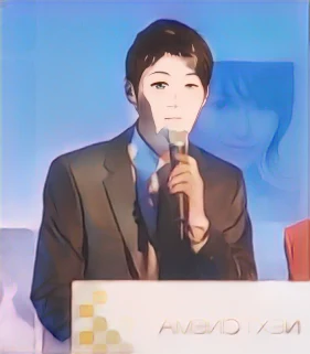데니 안 웹툰 스타일 초상화