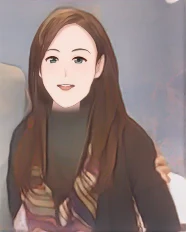 강수연 웹툰 스타일 초상화