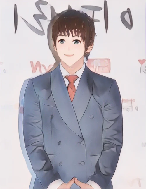 김기범 웹툰 스타일 초상화