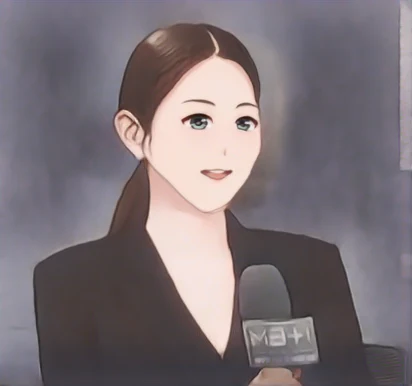 김유리 웹툰 스타일 초상화
