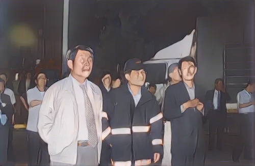 원세훈 웹툰 스타일 초상화