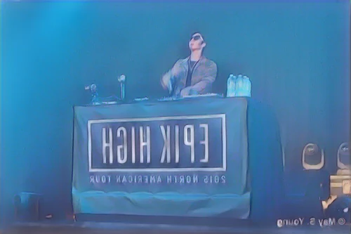 DJ 투컷 웹툰 스타일 초상화