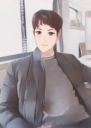 건일 웹툰 스타일 초상화