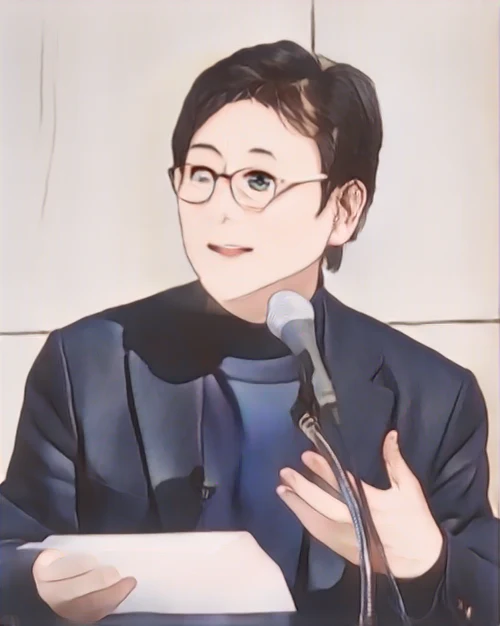 유시민 웹툰 스타일 초상화