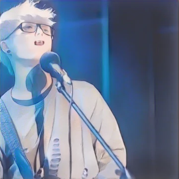 하현우 웹툰 스타일 초상화